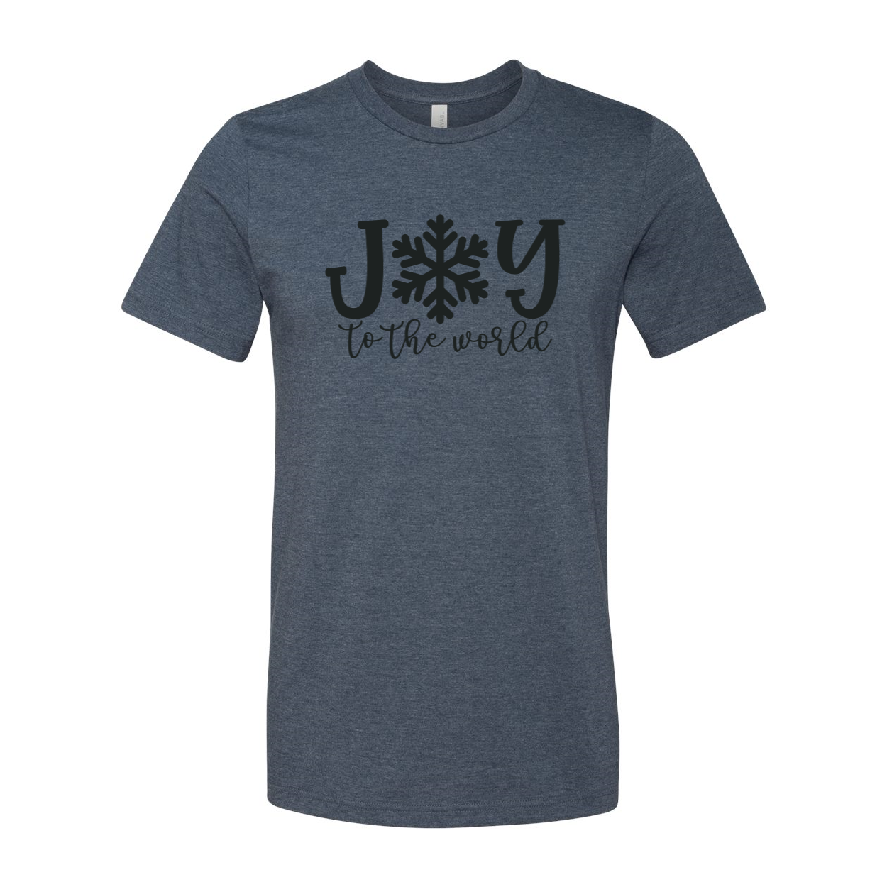 Joy Of The World Shirt displayed in multiple colors, showcasing its soft fabric and classic crew neck design.