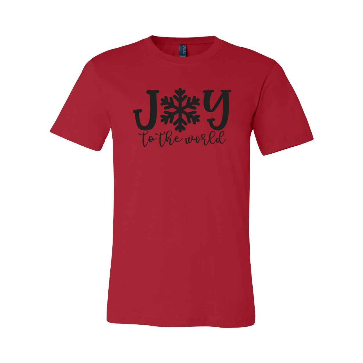 Joy Of The World Shirt displayed in multiple colors, showcasing its soft fabric and classic crew neck design.