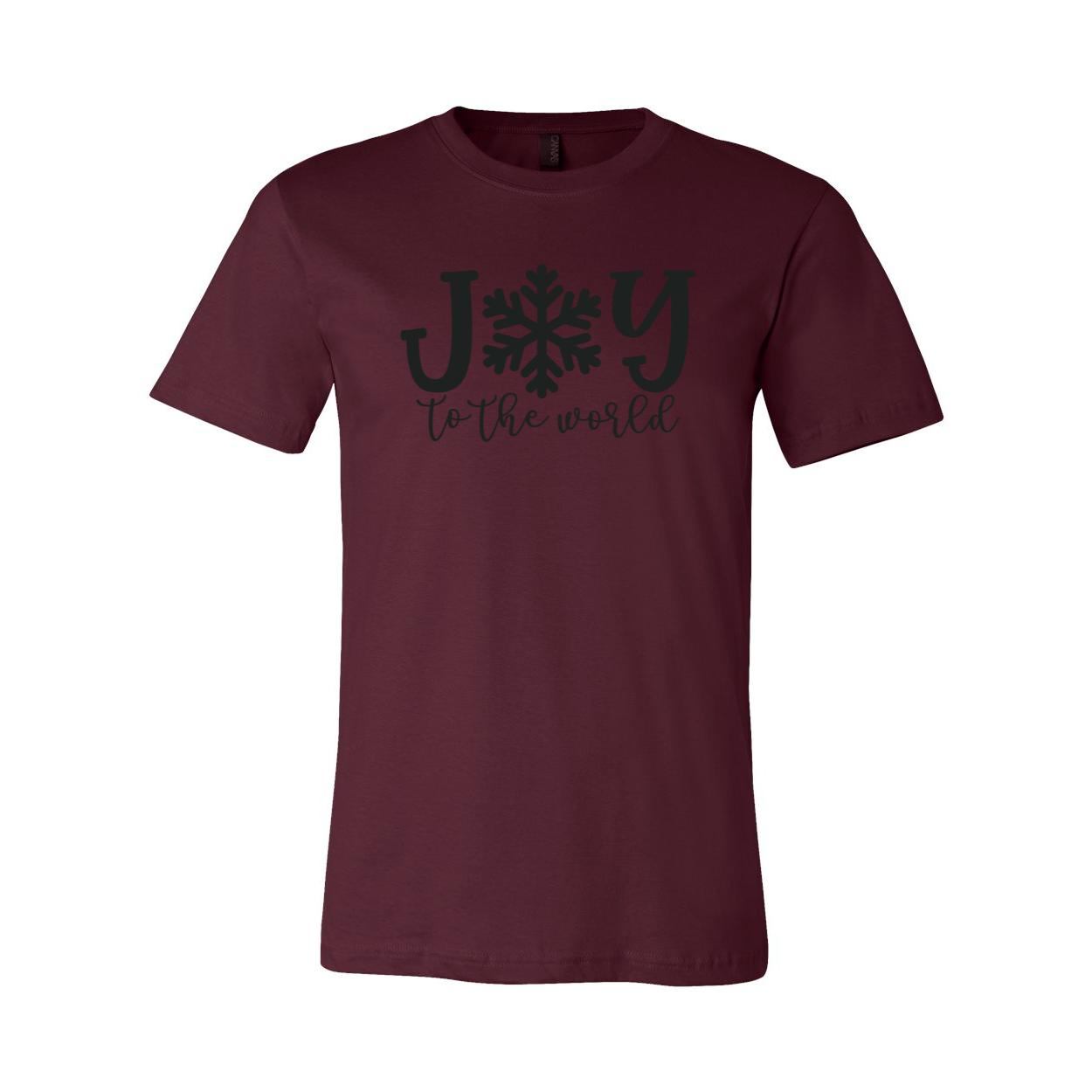 Joy Of The World Shirt displayed in multiple colors, showcasing its soft fabric and classic crew neck design.