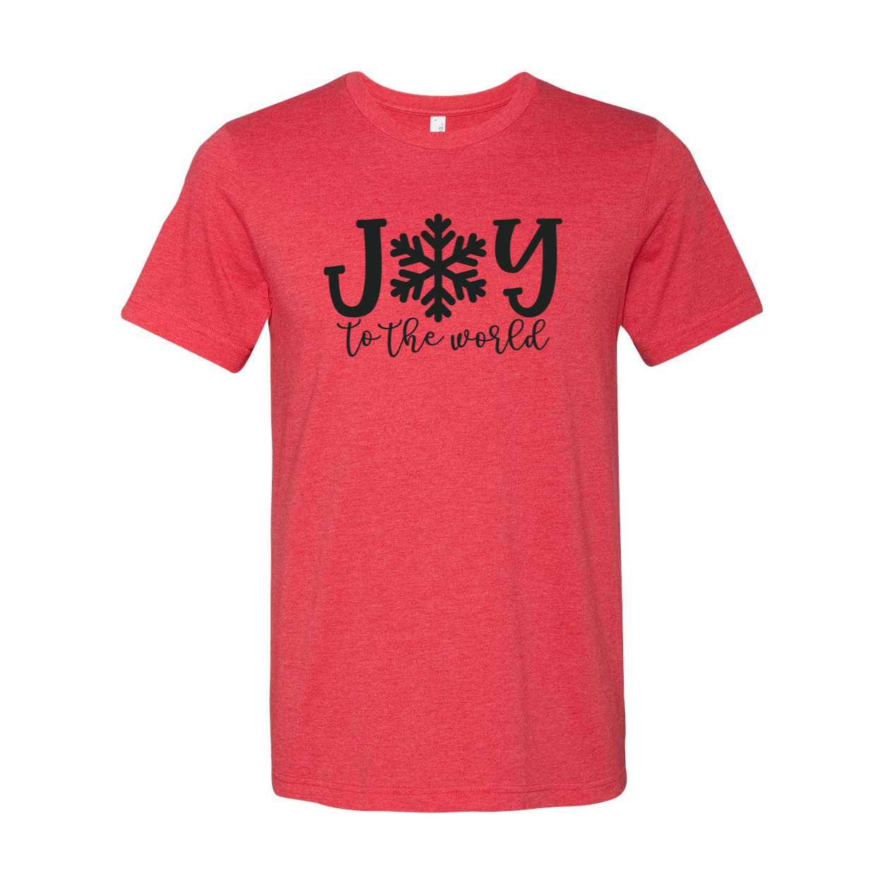 Joy Of The World Shirt displayed in multiple colors, showcasing its soft fabric and classic crew neck design.