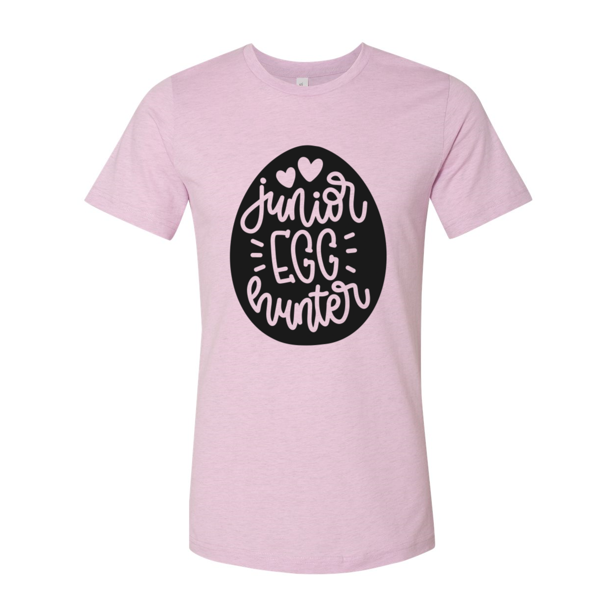 Junior Egg Unisex T-shirt in various colors, showcasing its soft fabric and stylish design.
