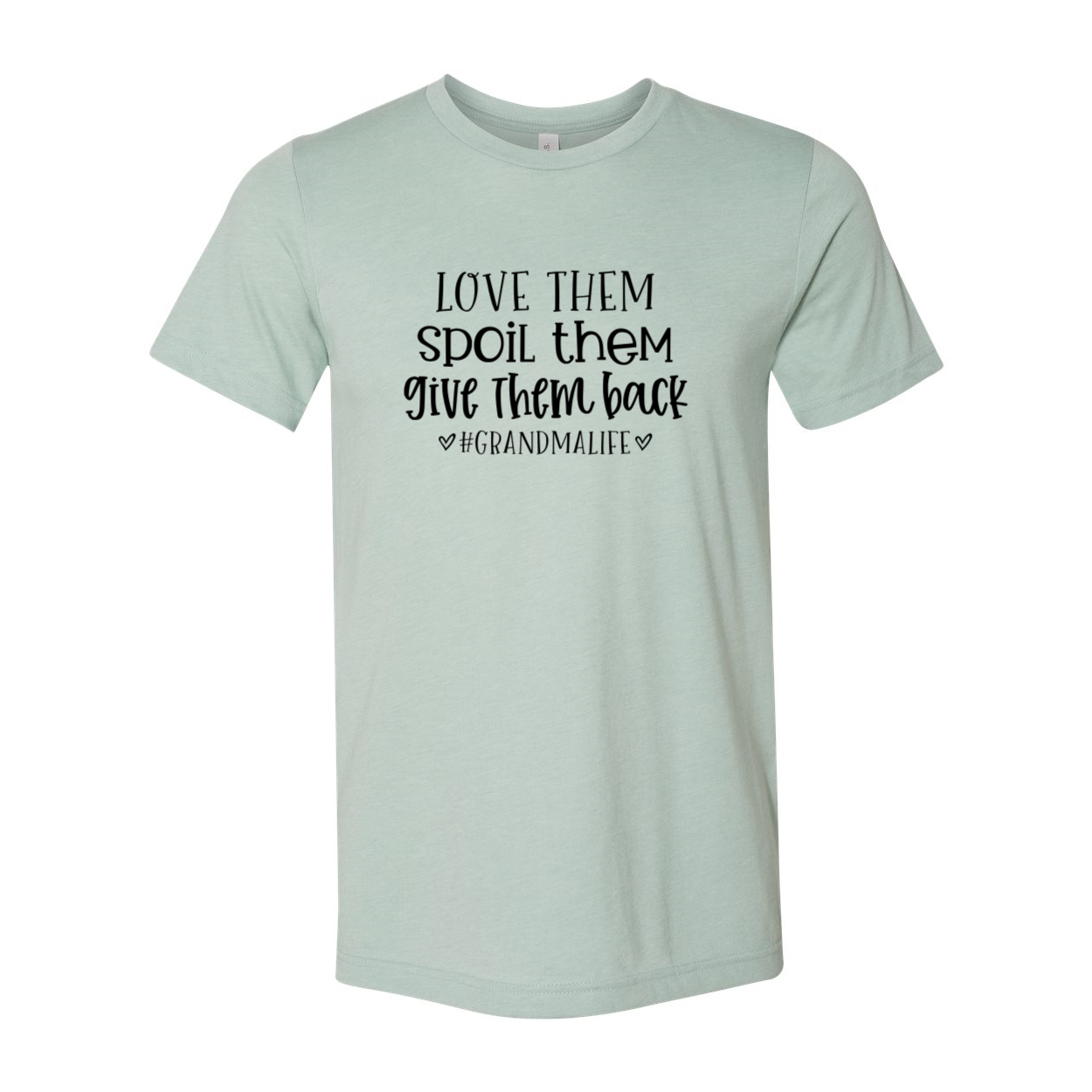Unisex Love Them Spoil Them Give Them Back Shirt in various colors, showcasing its soft fabric and stylish design.