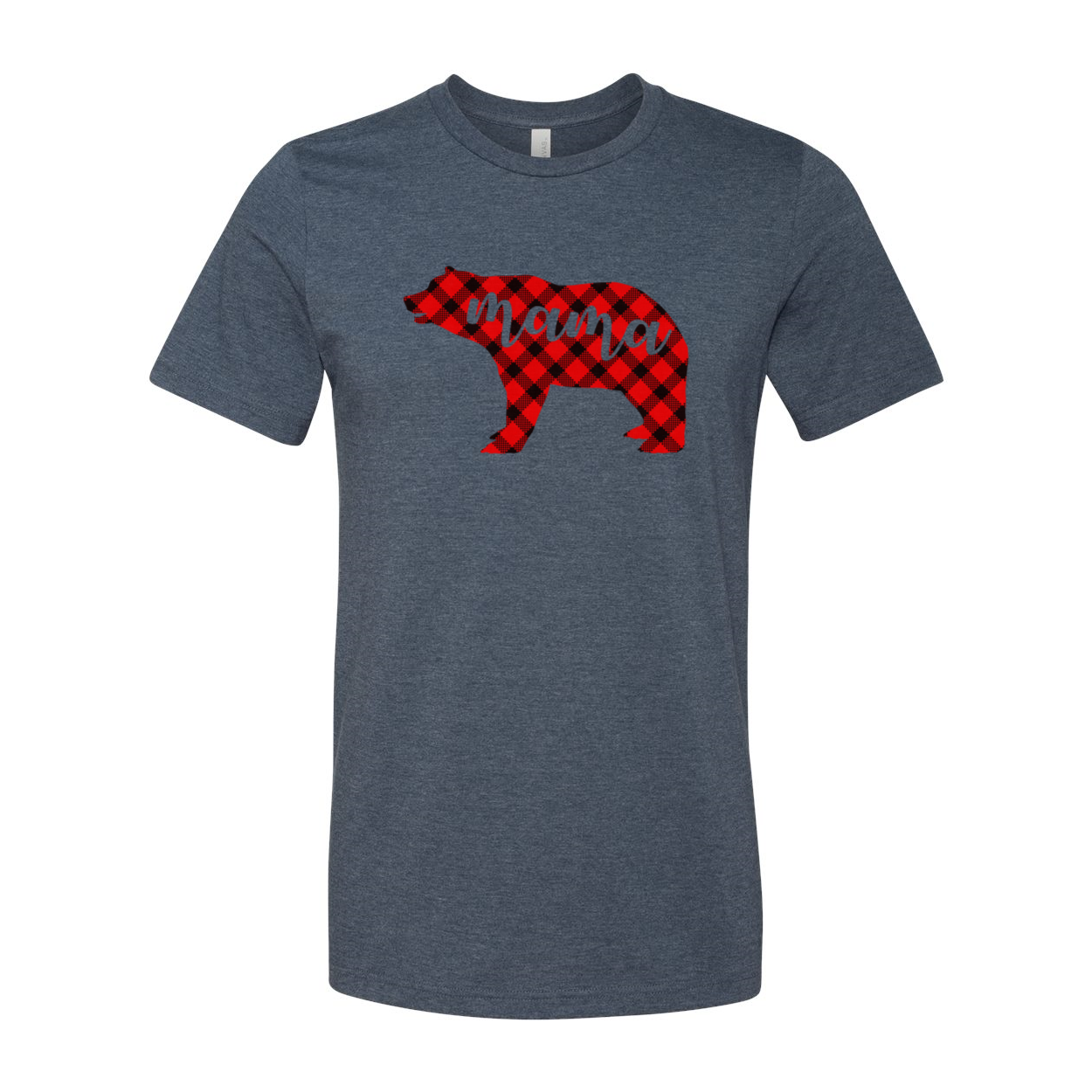 Mama Bear Shirt in various colors, showcasing its unisex design and high-quality print.