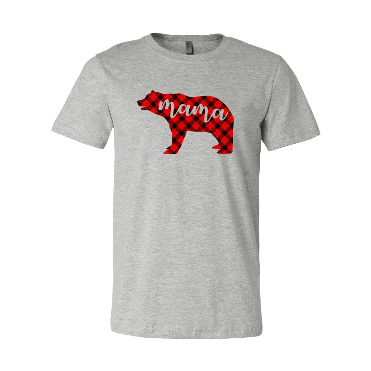 Mama Bear Shirt in various colors, showcasing its unisex design and high-quality print.