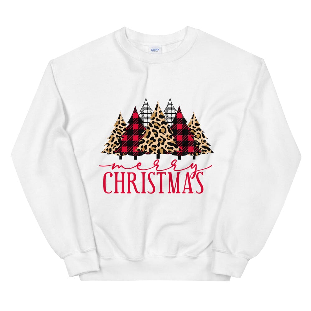 A cozy Merry Christmas Sweatshirt featuring festive designs, perfect for holiday celebrations and casual wear.
