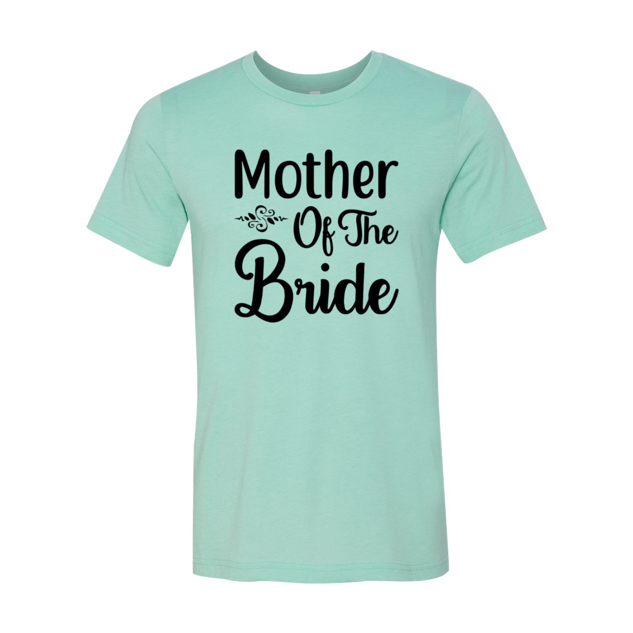 A stylish Mother Of The Bride Shirt made from soft ring spun cotton, available in multiple colors and sizes.