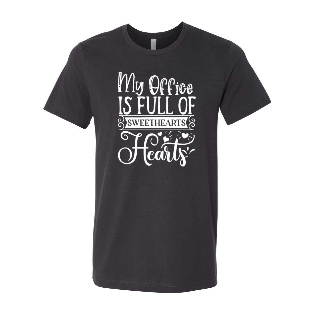 A unisex T-shirt in various colors featuring a crew neck and short sleeves, made from soft ring spun cotton.