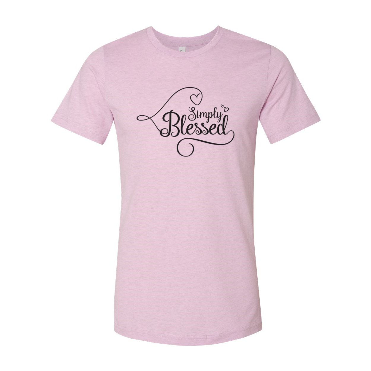 Simply Blessed Shirt in various colors, showcasing its comfortable fit and high-quality print.