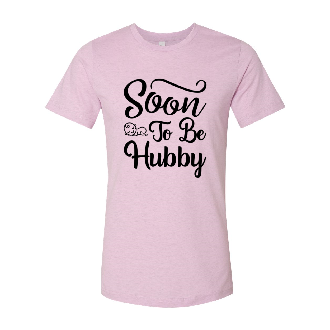 A stylish Soon To Be Hubby Shirt in various colors, showcasing its soft fabric and modern design.