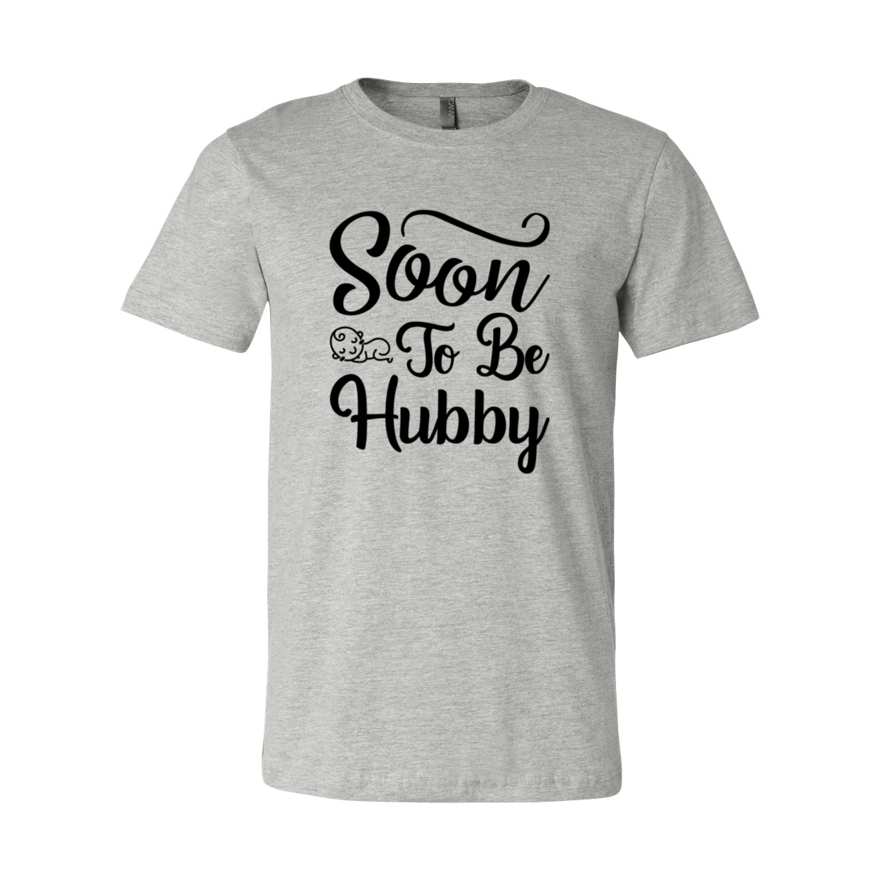 A stylish Soon To Be Hubby Shirt in various colors, showcasing its soft fabric and modern design.