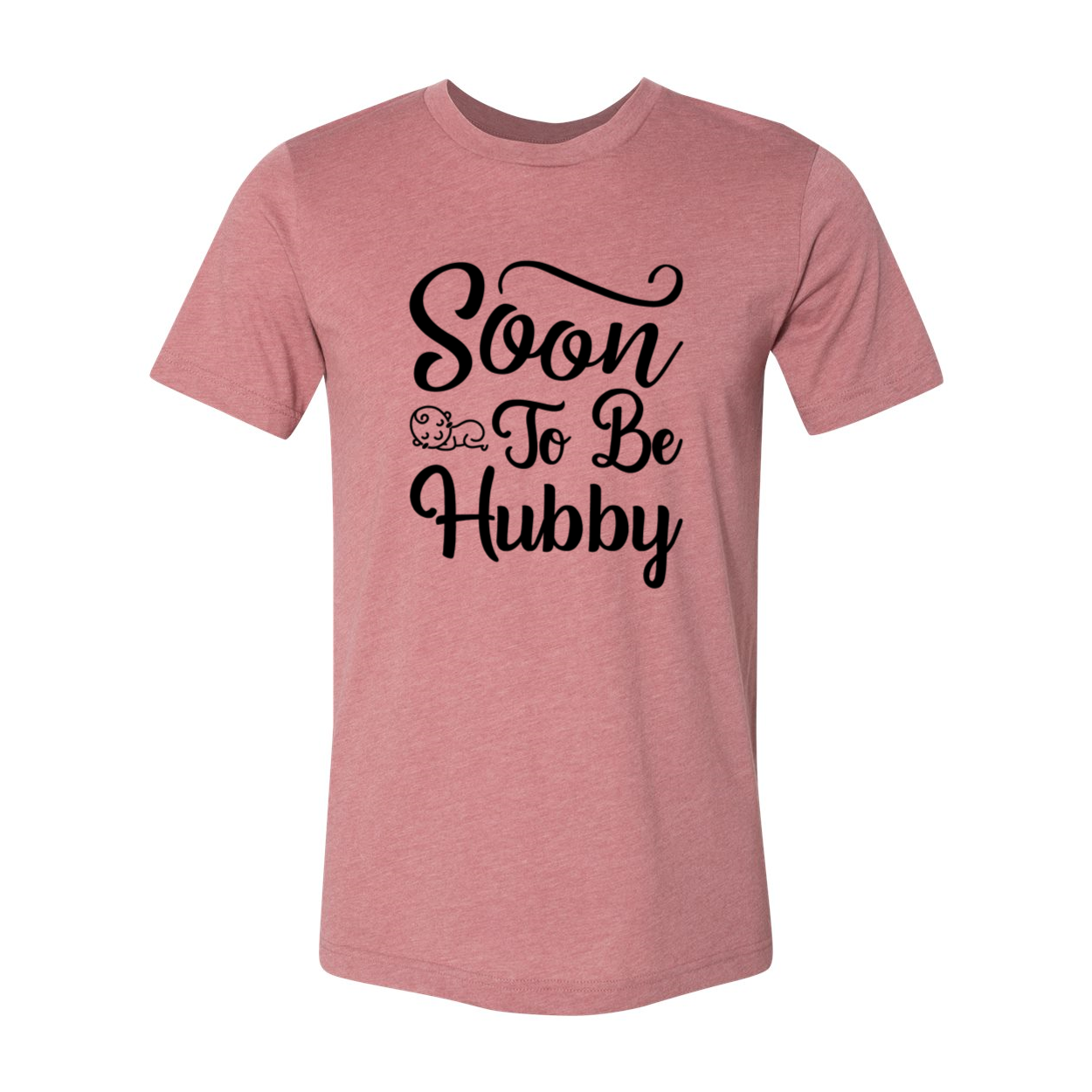 A stylish Soon To Be Hubby Shirt in various colors, showcasing its soft fabric and modern design.