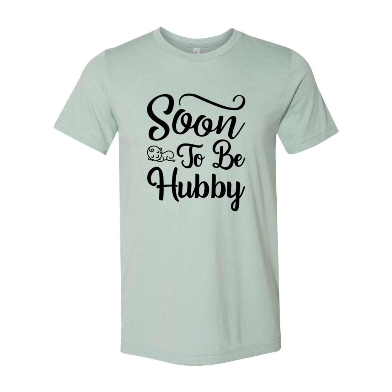 A stylish Soon To Be Hubby Shirt in various colors, showcasing its soft fabric and modern design.