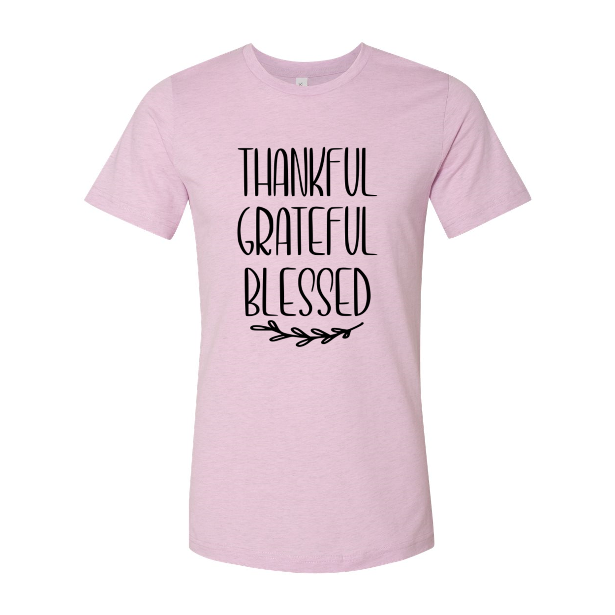 A unisex Thankful Grateful Blessed Shirt in various colors, showcasing its soft fabric and stylish design.
