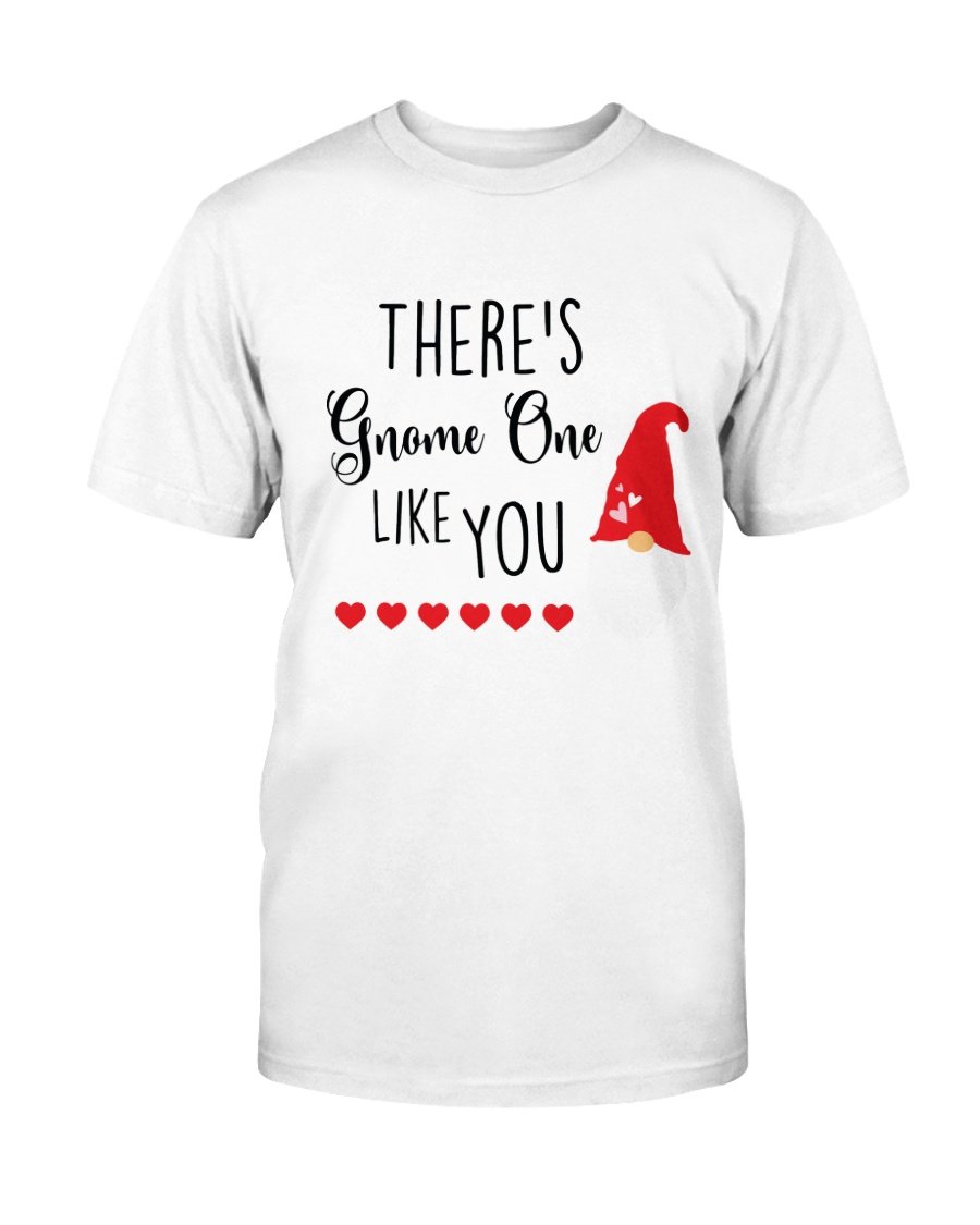 A comfortable unisex T-shirt featuring a whimsical gnome design, available in multiple colors and sizes.