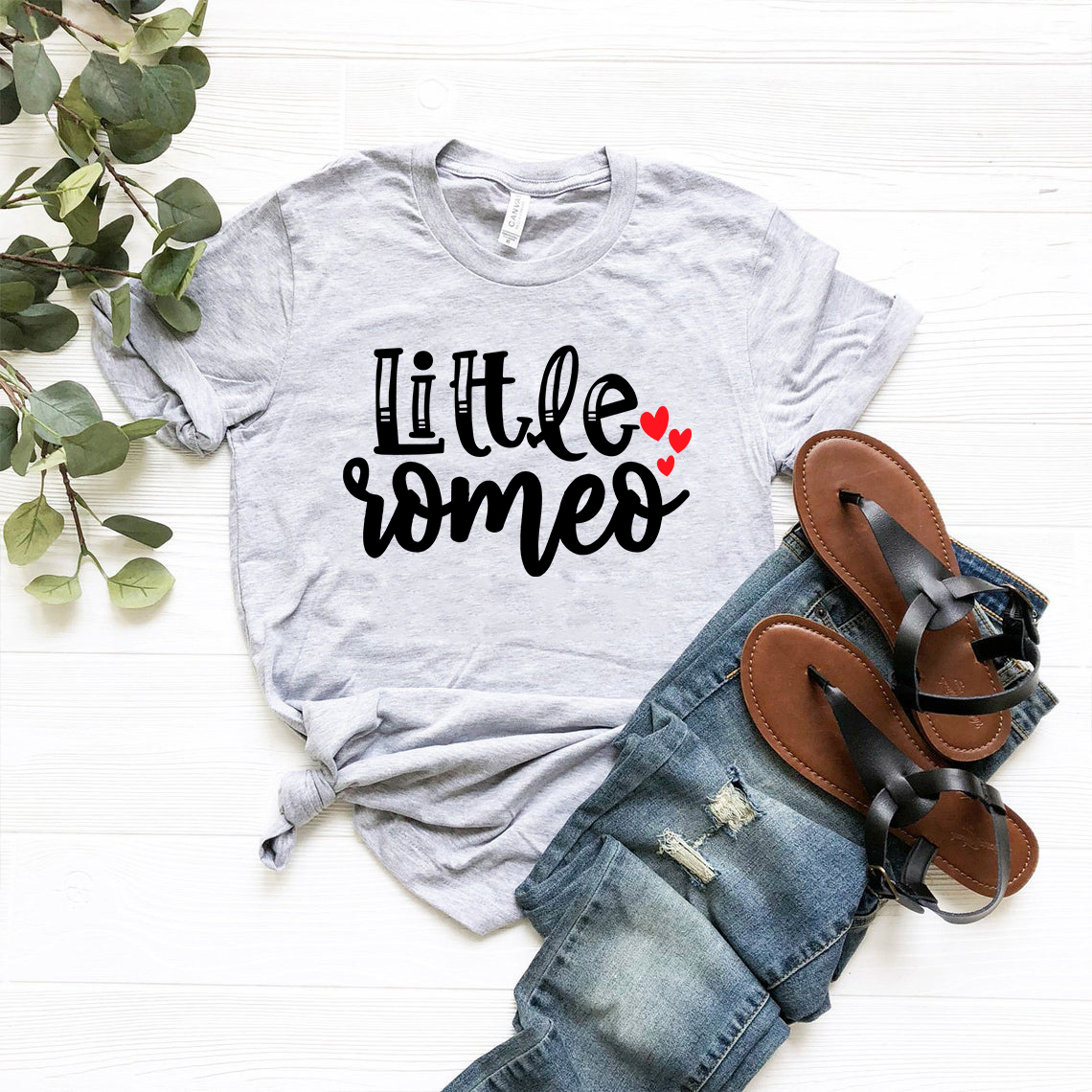 VAL0150 Little Romeo Shirt in various colors, showcasing its soft fabric and stylish design.