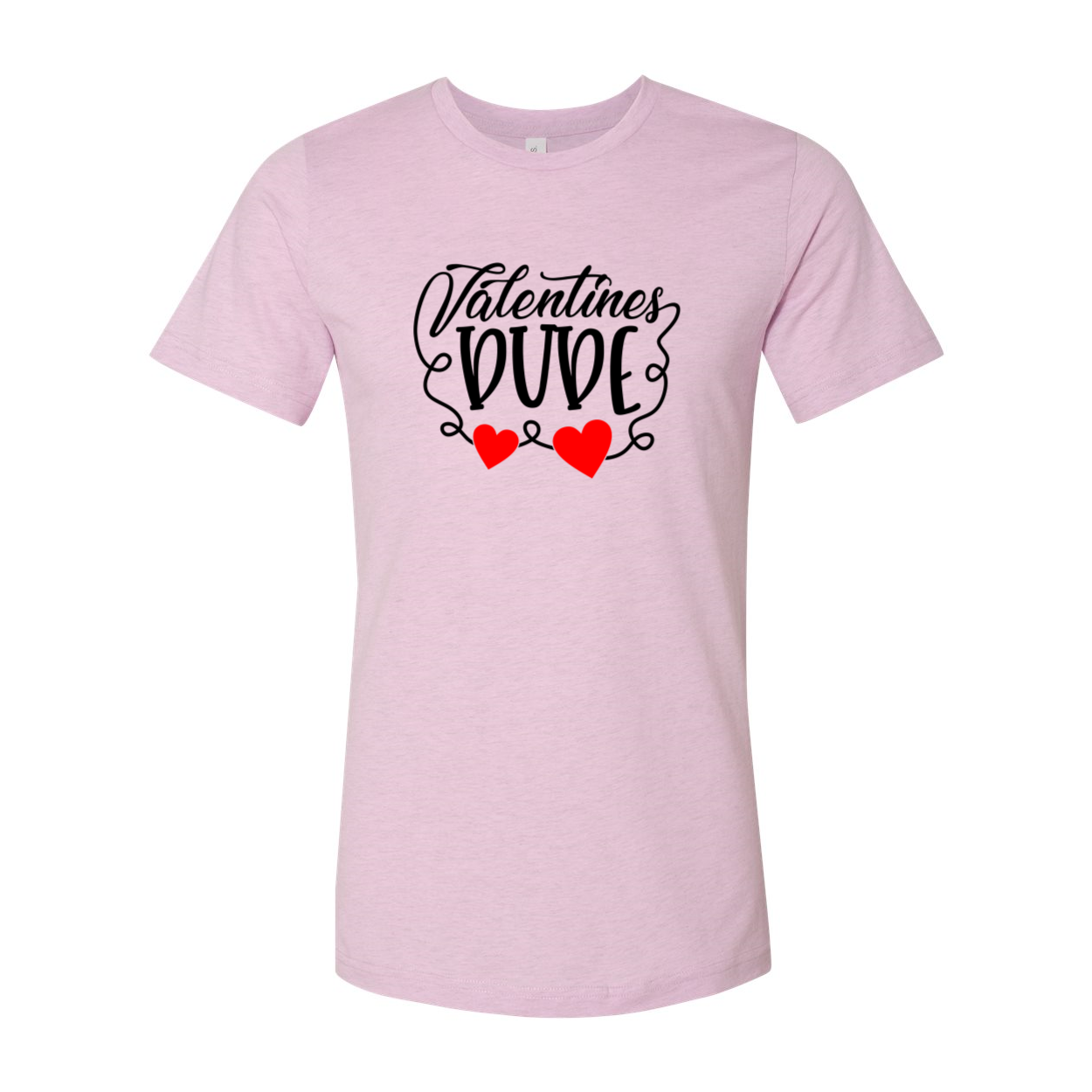 Valentines Dude Shirt in various colors, showcasing its unisex design and comfortable fit.