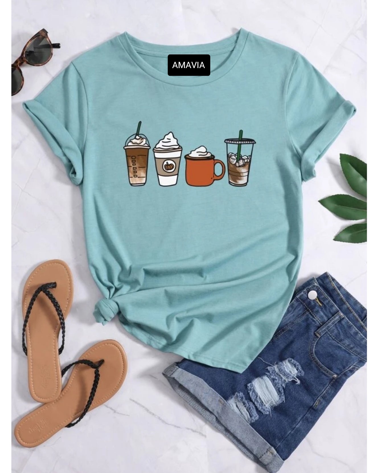 Women's Premium Cotton Printed T-Shirt in stylish design, showcasing soft fabric and vibrant print.