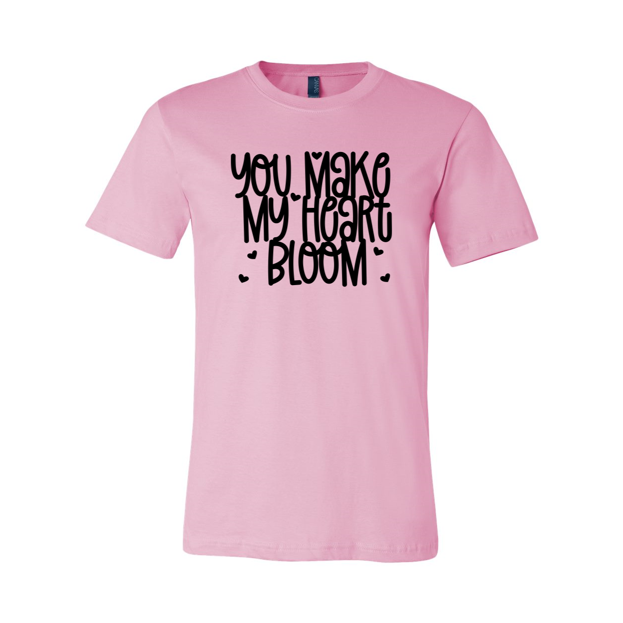 You Make My Heart Bloom Shirt in various colors, showcasing its soft fabric and stylish design.