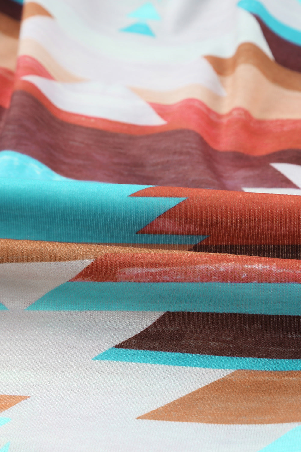 Aztec Buttoned Pocket Chest Shirt Shacket featuring a unique print, buttoned pockets, and long sleeves, perfect for casual and Western styles.