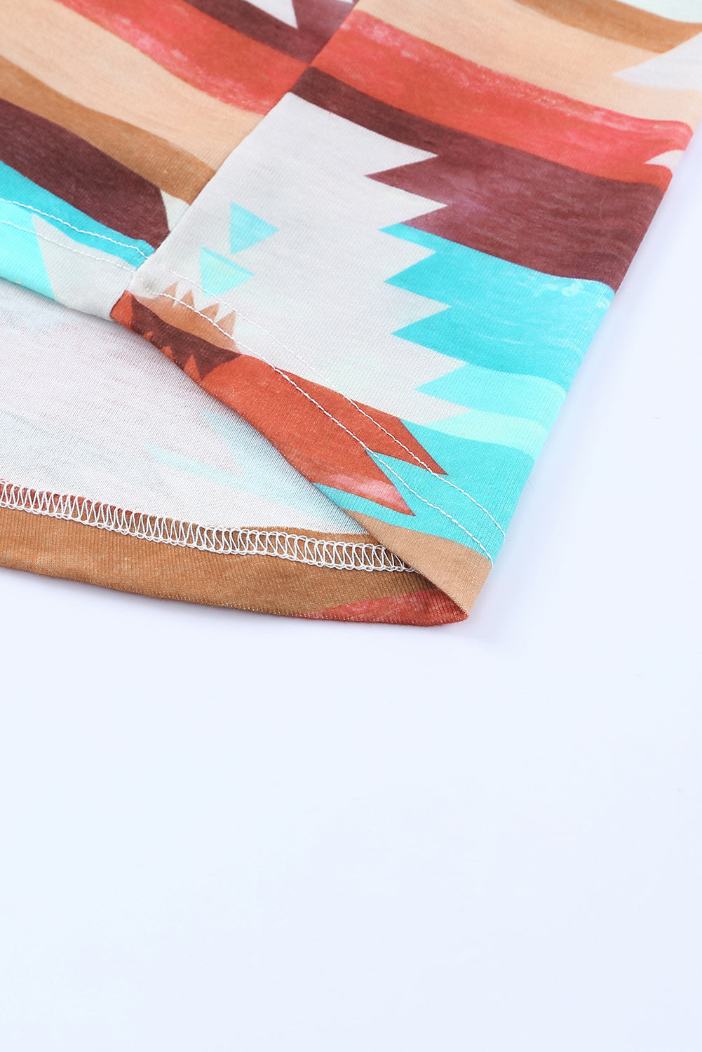 Aztec Buttoned Pocket Chest Shirt Shacket featuring a unique print, buttoned pockets, and long sleeves, perfect for casual and Western styles.