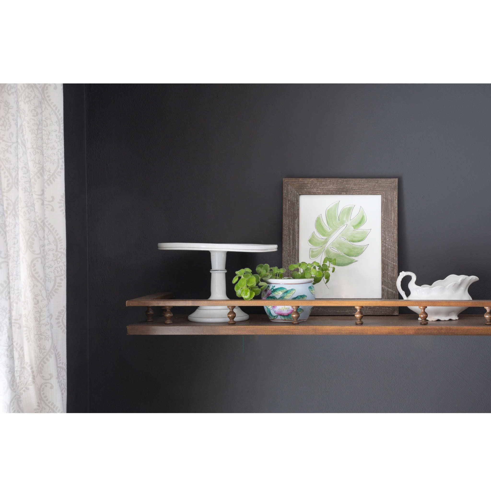 A rustic farmhouse espresso wood frame measuring 24x36 inches, showcasing a handmade reclaimed wood design with a rich brown finish.