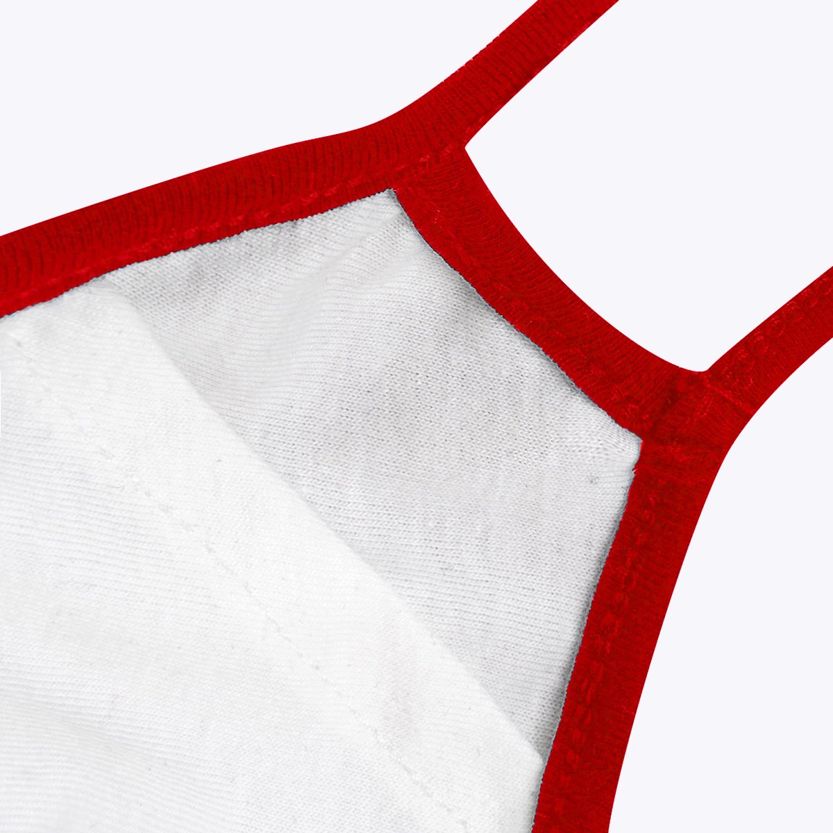 Black Red 3-Layered Filter Face Cover-PM2015 showcasing its stylish design and layered construction for protection.