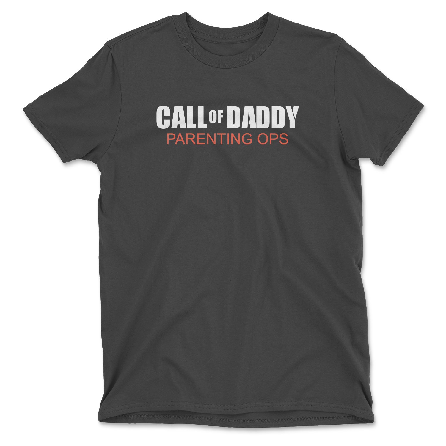 Call OF Daddy Parenting Ops Tee featuring a fun design, unisex fit, and high-quality print, perfect for proud parents.