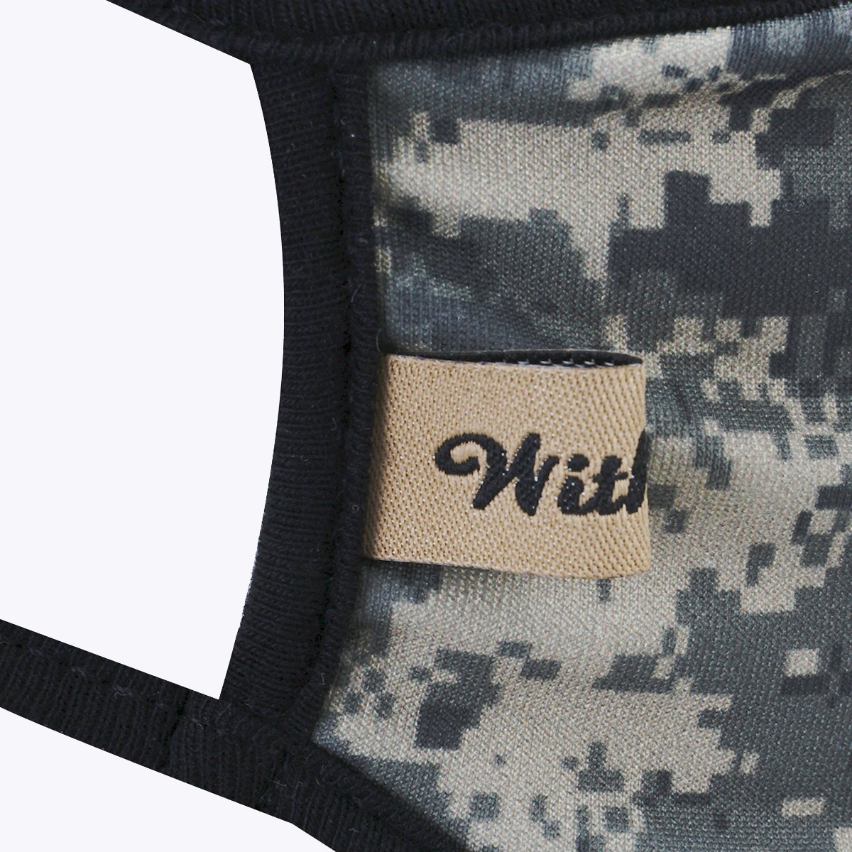 Camo USA 3-Layered Face Cover featuring a unique camouflage print, made from polyester and cotton, designed for comfort and protection.