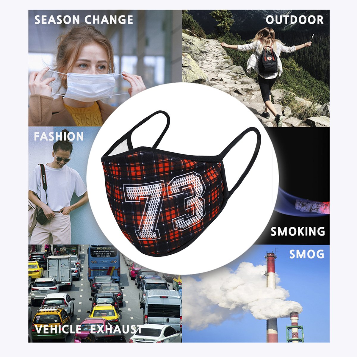 Multiple uses for face masks.