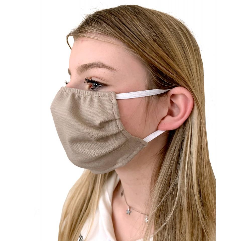 Child reusable cloth face masks in various colors, designed for comfort and protection against airborne germs.