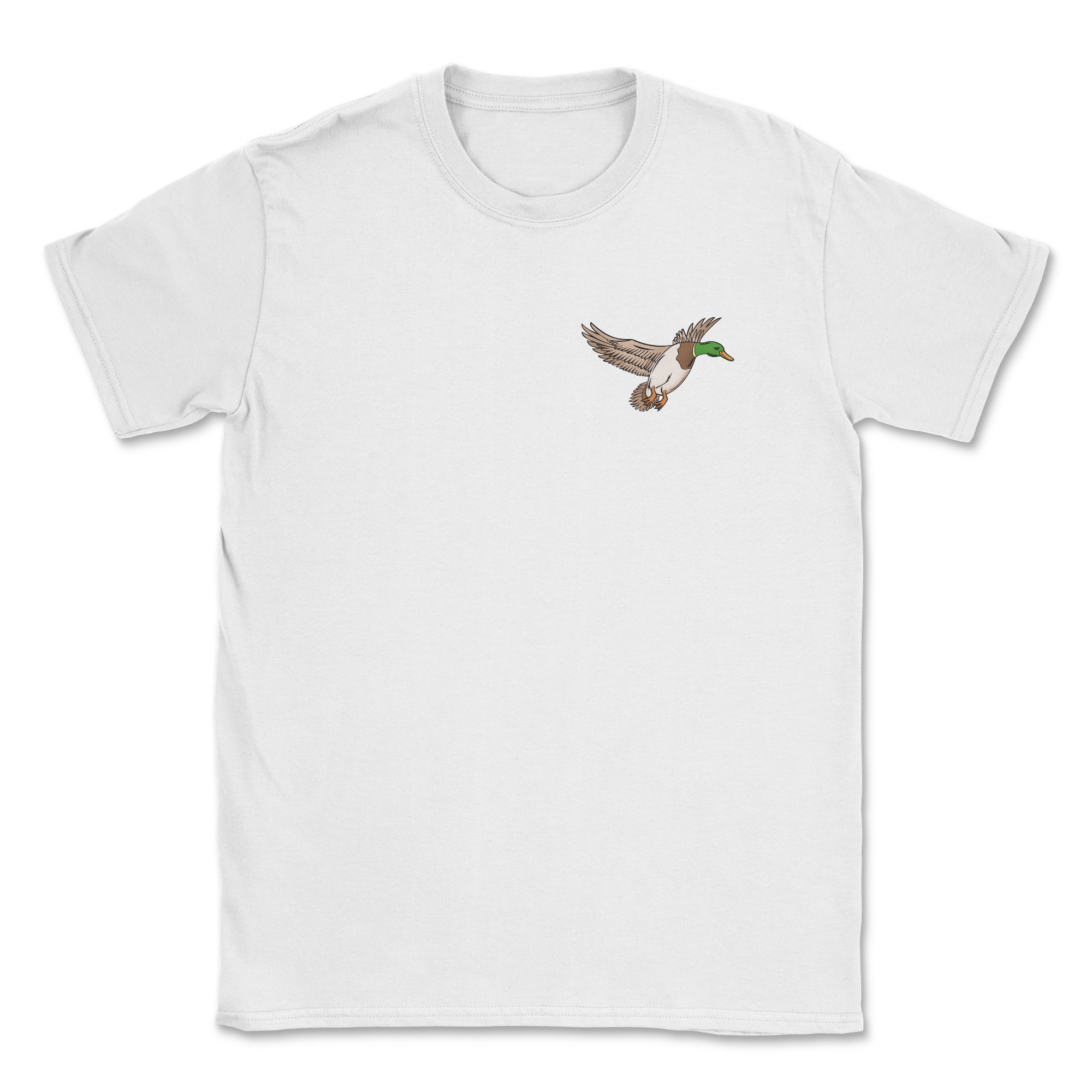 Duck Around & Find Out Tee featuring a humorous design, made in the USA, suitable for unisex wear.