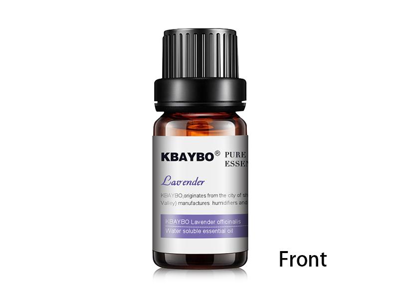 Aromatic essential oils for diffuser, featuring six bottles with different fragrances including lavender, tea tree, rosemary, lemongrass, orange, and mint.