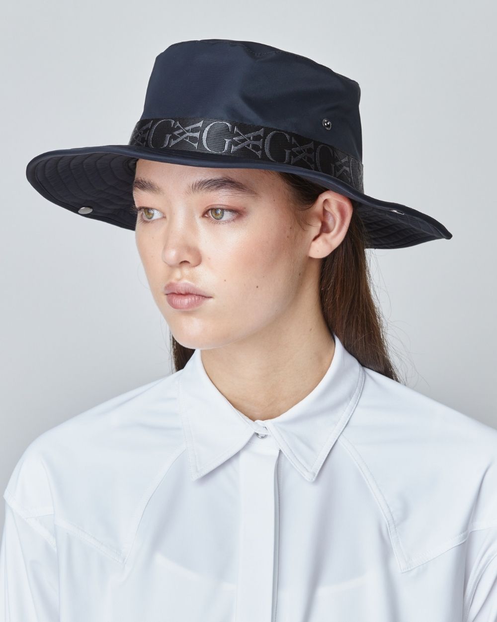 Front Tie Riding Shirt in White, featuring a self-tie front and modern equestrian design, made from soft Italian fabric.