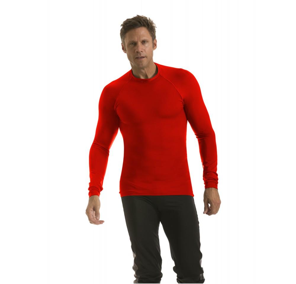 Insta Slim Activewear Compression Raglan Long Sleeve MA2010, showcasing its sleek design and comfortable fit, perfect for workouts and casual wear.