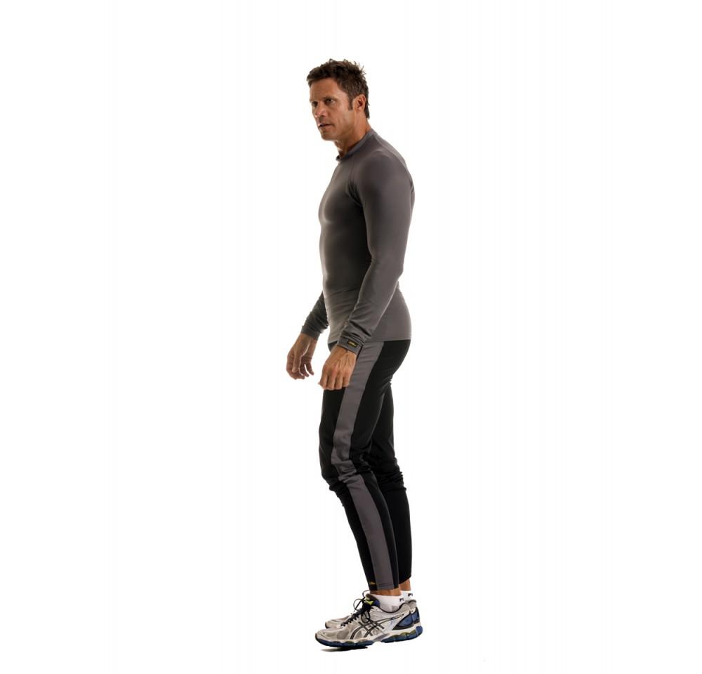 Insta Slim Activewear Compression Raglan Long Sleeve MA2010, showcasing its sleek design and comfortable fit, perfect for workouts and casual wear.
