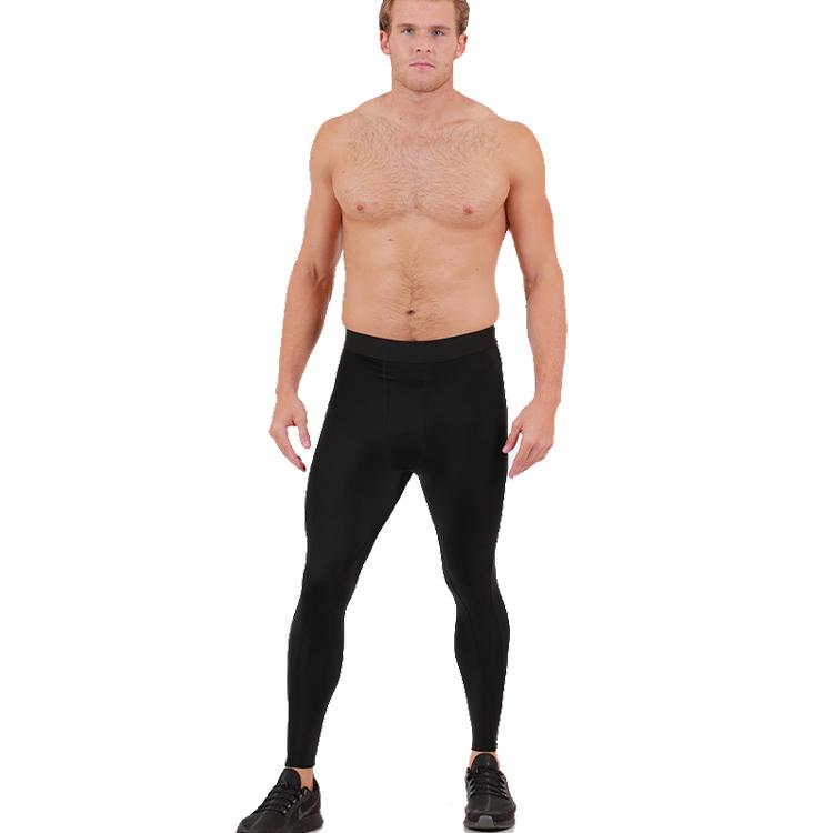 Insta Slim Compression Tights for men featuring targeted support panels, designed for comfort and performance during workouts.