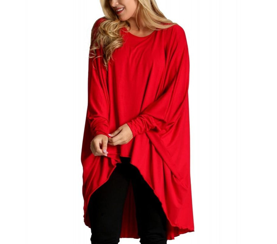 InstantFigure InstaWrap Shahl Cardi Top with Cuffs in versatile styles, showcasing its soft fabric and comfortable cuffs.