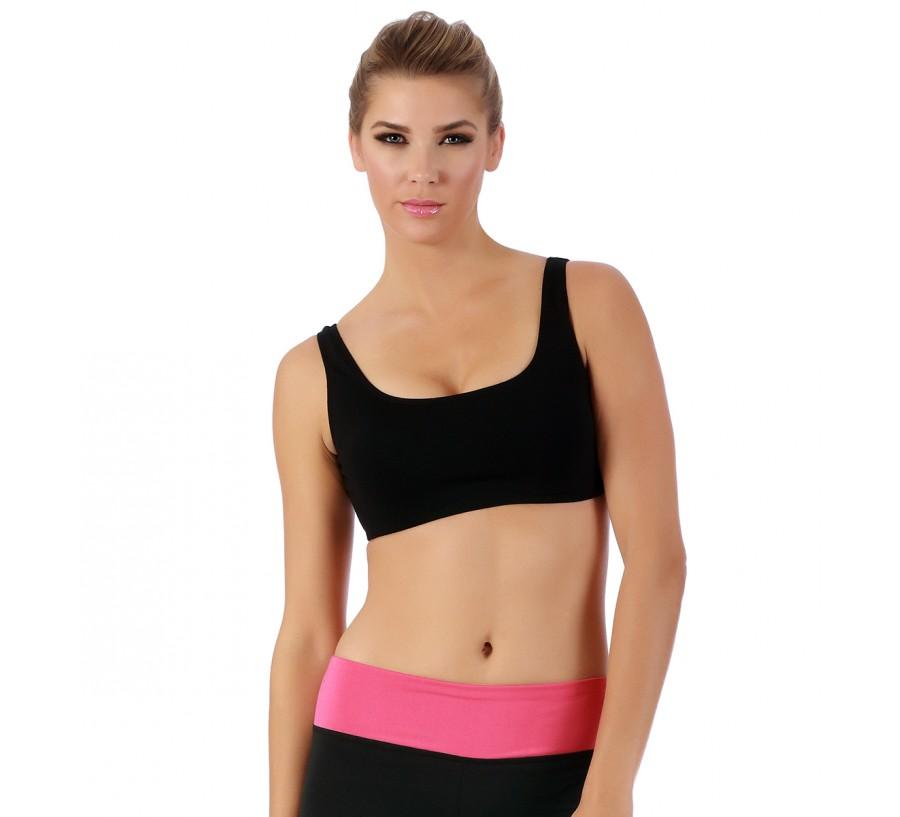 InstantFigure Shapewear Bra Top WBT006 showcasing its smooth design, wide straps, and comfortable fit, ideal for everyday wear and workouts.