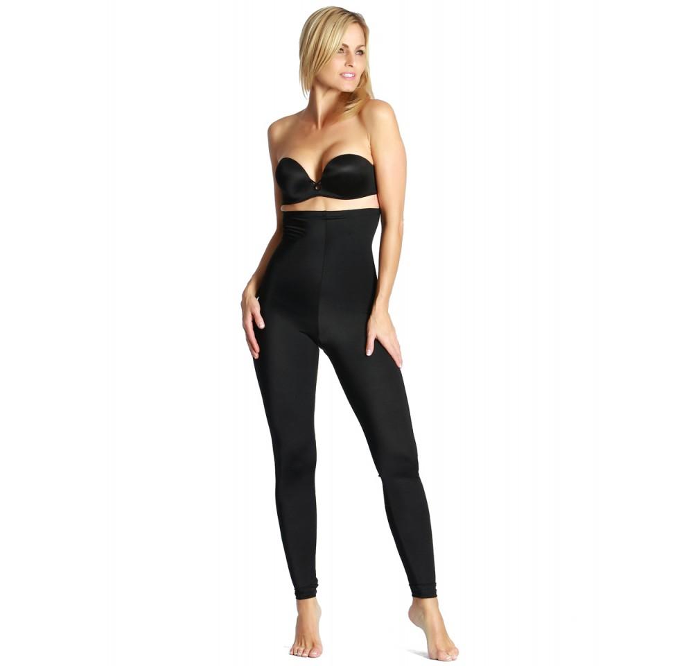 InstantRecoveryMD Hi-Waist Leggings Open Gusset Shapewear MD220, designed for post-surgery recovery with a seamless and comfortable fit.