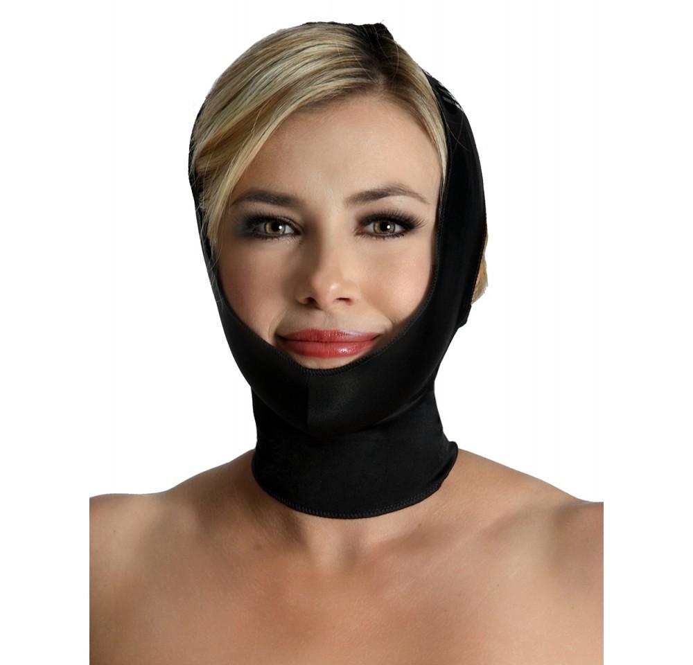 InstantRecoveryMD Unisex Compression Chin Strap Neck Support MD413, designed for post-surgery recovery with full neck coverage and breathable material.