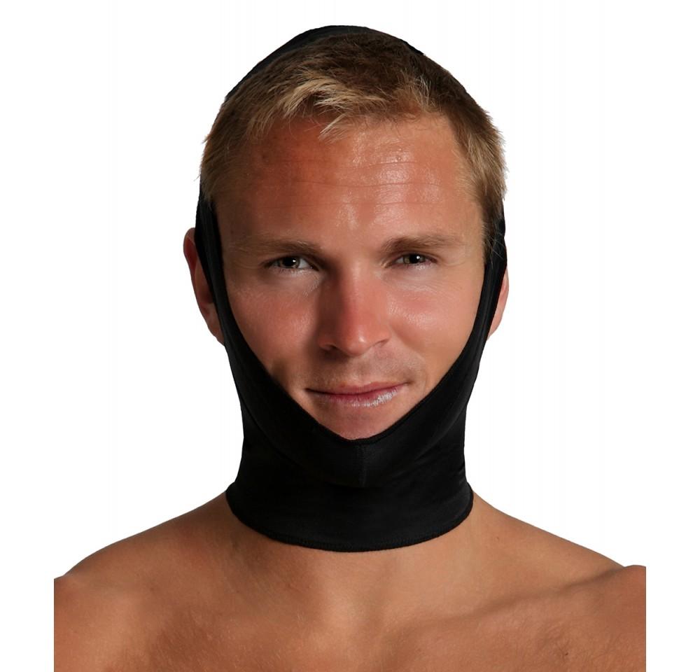 InstantRecoveryMD Unisex Compression Chin Strap Neck Support MD413, designed for post-surgery recovery with full neck coverage and breathable material.