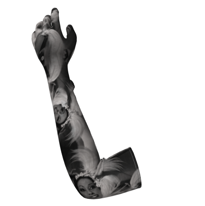 Elegant red Josephine Art Opera Gloves displayed elegantly, showcasing their luxurious fabric and design.