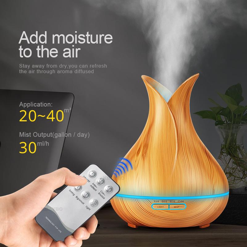 KBAYBO Ultrasonic Air Humidifier in yellow, showcasing its sleek design and mist output.