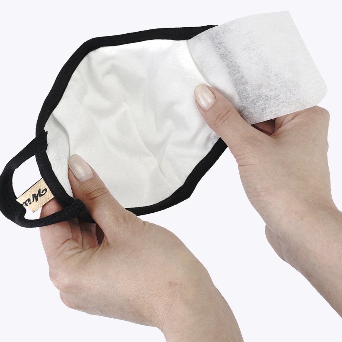 Kelly Green 3-Layered Filter Face Cover with a vibrant color, showcasing its 3-layered design and replacement filter pocket.