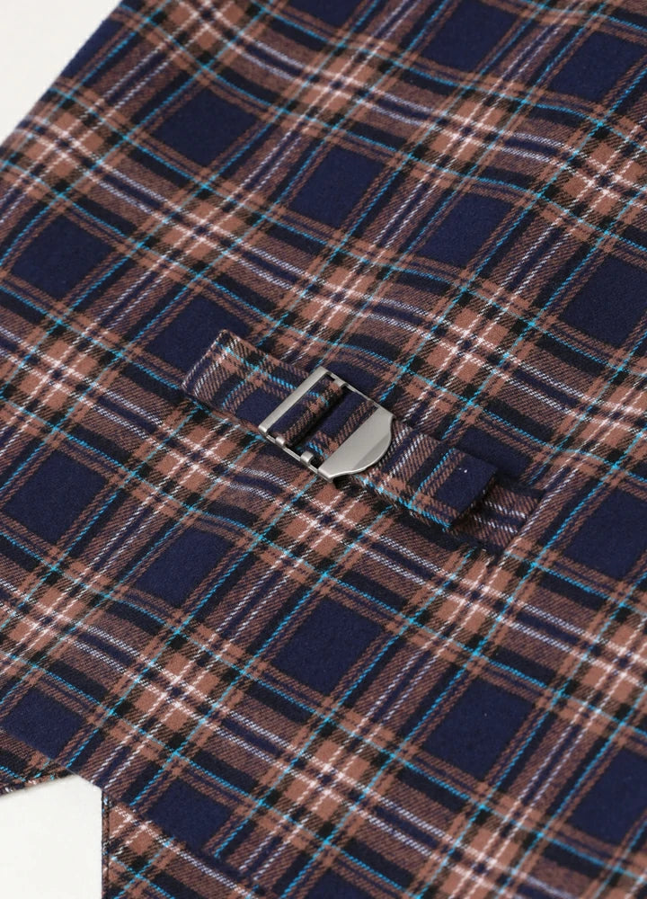 Kid's Dressy Suit Vest featuring a 4-button single breasted design, perfect for formal occasions.