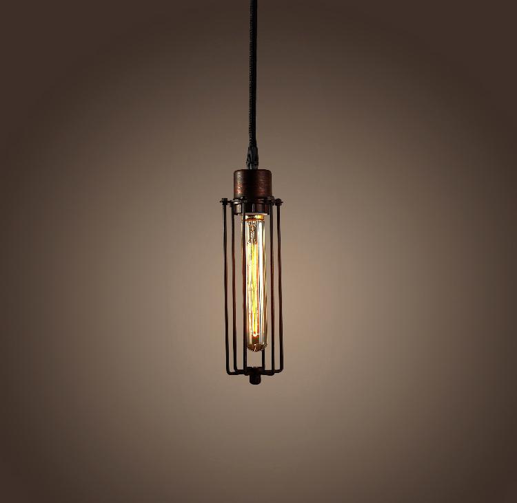 Lorelei 1-light Adjustable Height Antique Edison Pendant with a bronze finish and metal shade, showcasing its elegant design and included Edison bulb.