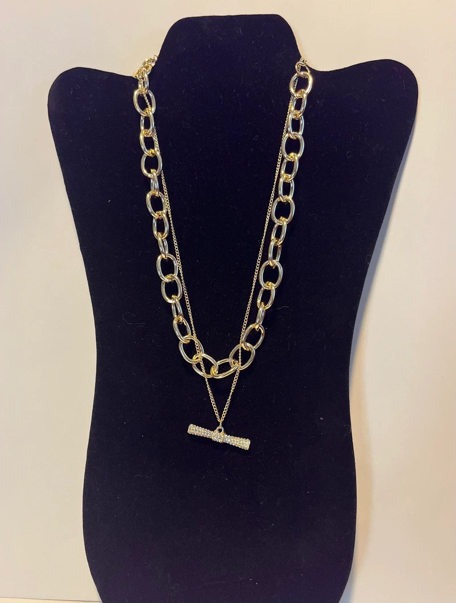 Lux Pendant Necklace featuring a gold design, elegantly crafted for women, perfect for various occasions.