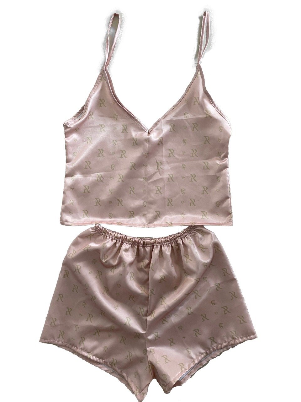 Milana Women's Pink Silk Pajamas Set featuring soft silk fabric and elegant design, perfect for lounging and relaxation.