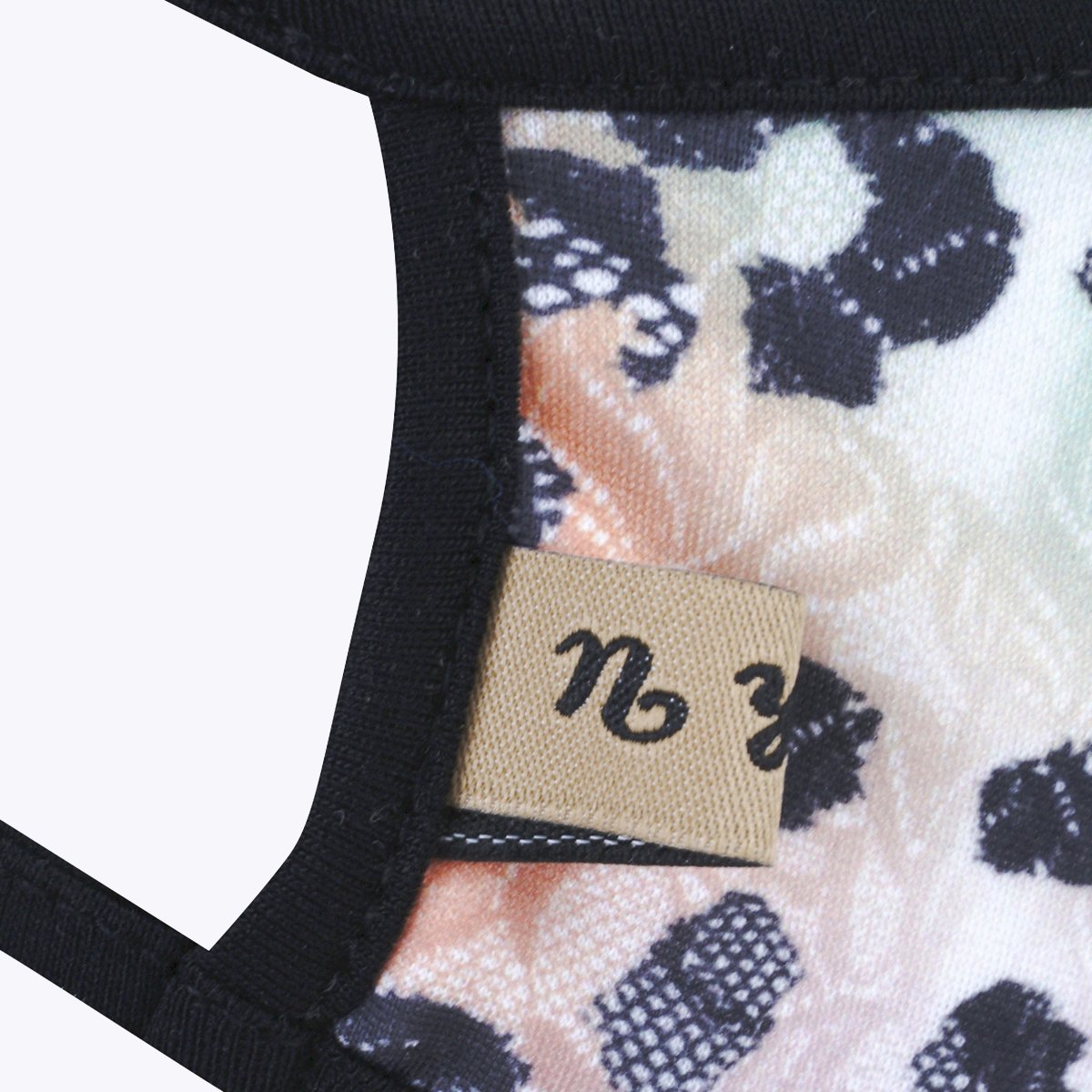 Multi Animal 3-Layered Face Cover featuring a unique animal print design, made from polyester and cotton, suitable for unisex wear.