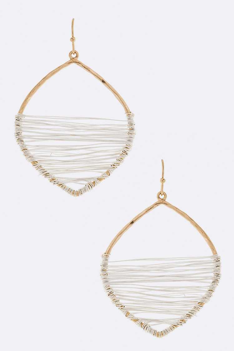 Elegant Pool Ready Earrings featuring crystal rings and omega clip design, perfect for summer wear.